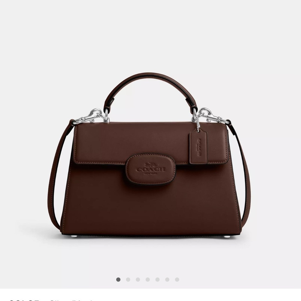 Coach Brown Leather Women's Bag NWT - Picture 10 of 10